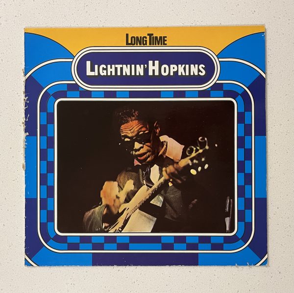 Lightnin Hopkins Long Time Vinyl Record Album German Press LP F 50016