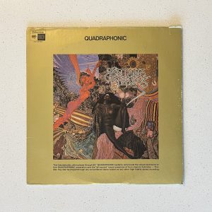 Santana Abraxas Quadrophonic Vinyl Record Album LP CQ 30130