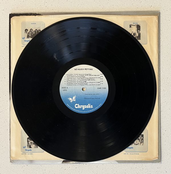 UFO No Heavy Petting Vinyl Record Album LP CHR 1103 - Image 2