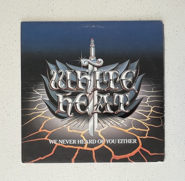 White Heat We Never Heard Of You Either Nikki Cruze Vinyl Record Album LP PROMO!!! NO SCRATCHES!!! BFZ 80138