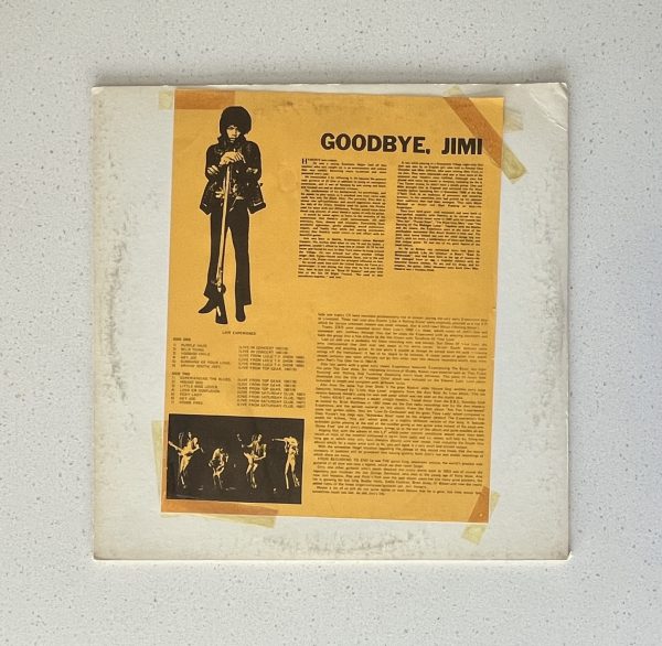 Jimi Hendrix Goodbye Jimi On Kustom Records Boot Vinyl Album LP 005