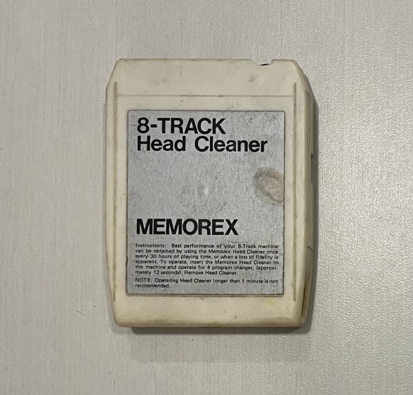 Memorex 8 Track Head Cleaner Tape Cassette