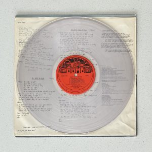 Battered Wives Self Titled Clear Color Translucent Punk Vinyl Album LP NO SCRATCHES!!! BOMB 7028