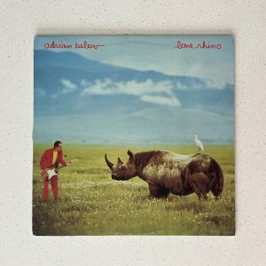 Adrian Belew Lone Rhino Vinyl Record Album LP NO SCRATCHES!!! XILP 9751