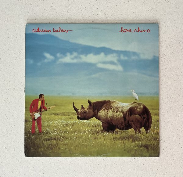 Adrian Belew Lone Rhino Vinyl Record Album LP NO SCRATCHES!!! XILP 9751