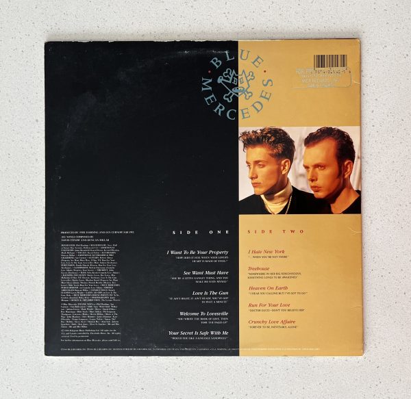 Blue Mercedes Rich and Famous Vinyl Record Album LP PROMO MCA-42143 - Image 2