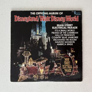 The Official Album Of Disneyland Vinyl Record LP 2510