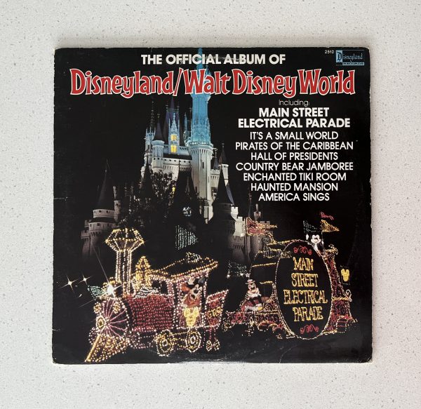 The Official Album Of Disneyland Vinyl Record LP 2510