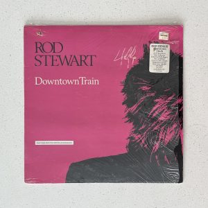 Rod Stewart Downtown Train Vinyl Record Album LP WTVA 4102