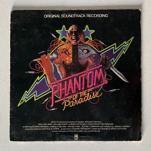 Paul Williams Phantom Of The Paradise Movie Soundtrack Vinyl Record Album LP SP-3653