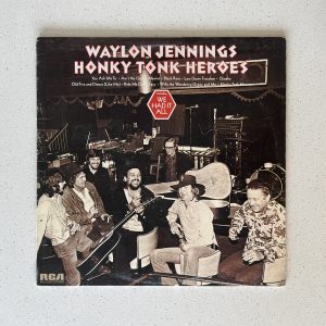 Waylon Jennings Honky Tonk Heroes Vinyl Record Album LP NO SCRATCHES!!! APL1-0240