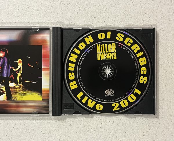Killer Dwarfs Reunion Of Scribes Live 2001 CD SIGNED / AUTOGRAPHED!!! BLR-CD-4067 - Image 4