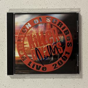 Killer Dwarfs Reunion Of Scribes Live 2001 CD SIGNED / AUTOGRAPHED!!! BLR-CD-4067