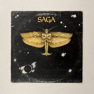 Saga Self Titled Prog Rock Vinyl Record Album LP 2424 175