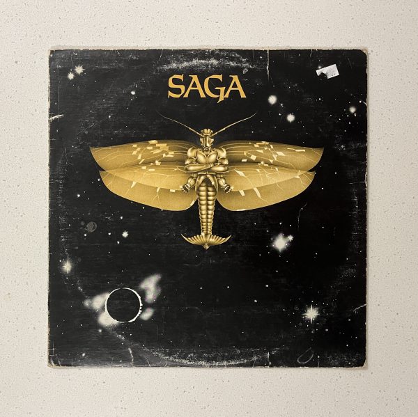 Saga Self Titled Prog Rock Vinyl Record Album LP 2424 175