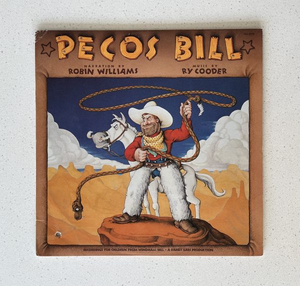 Ry Cooder Robin Williams Pecos Bill Soundtrack Vinyl LP NO SCRATCHES!!! WH-90709