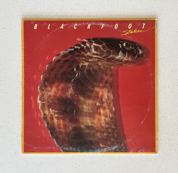 Blackfoot Strikes Vinyl Record Album LP QSD 38-112