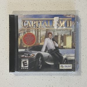 Capitalism II CD Tycoon Empire Build Sim PC BRAND NEW SEALED + EXTRA CASE INCLUDED!!!