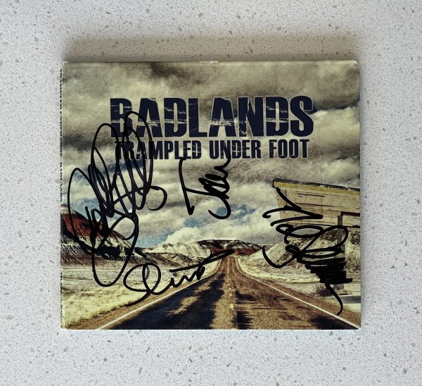 Trampled Under Foot Badlands CD AUTOGRAPHED & SIGNED!!! TEL-34493-02