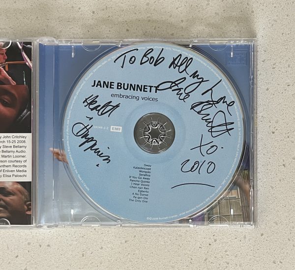 Jane Bunnett Embracing Voices CD SIGNED & AUTOGRAPHED!!! 5-09992-34148-2-2 - Image 2