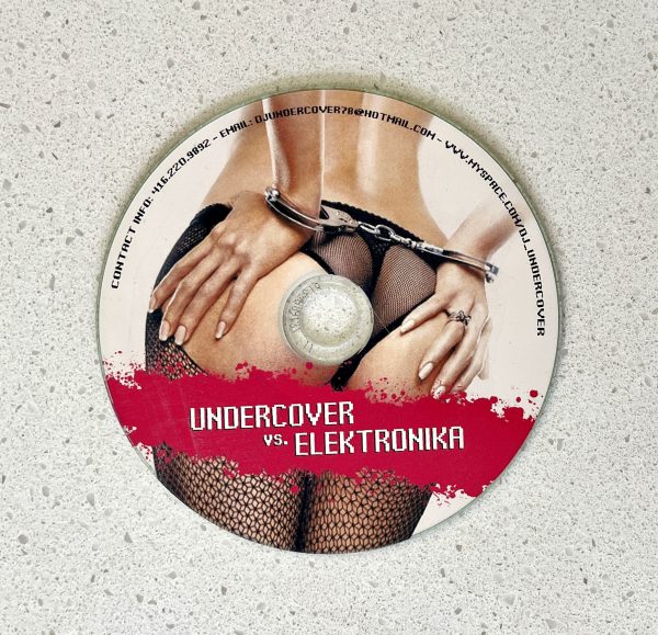 DJ Undercover Vs Elektronika CD ONLY!!! RARE DJ MIX 2000s PARTY MUSIC