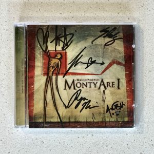 *SIGNED* Monty Are I Wall Of People CD NO SCRATCHES!!! B0006983-02