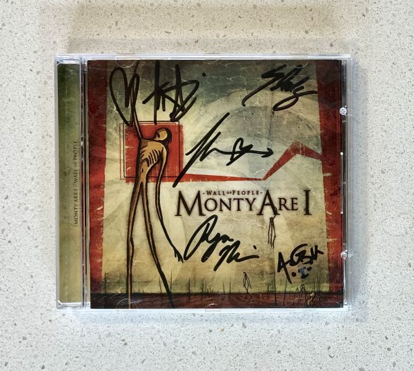 *SIGNED* Monty Are I Wall Of People CD NO SCRATCHES!!! B0006983-02