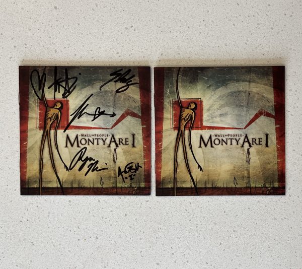 *SIGNED* Monty Are I Wall Of People CD NO SCRATCHES!!! B0006983-02 - Image 2