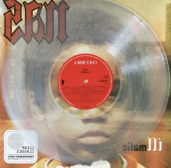 Nas Illmatic Limited Edition Import Clear Colour Vinyl Record Album LP + DL BRAND NEW SEALED!!! 19439843111 - Image 2