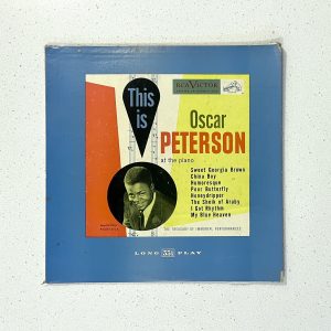 This Is Oscar Peterson At The Piano Jazz Vinyl LP 10" LPT 3006