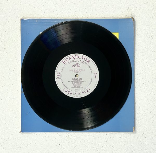 This Is Oscar Peterson At The Piano Jazz Vinyl LP 10" LPT 3006 - Image 3