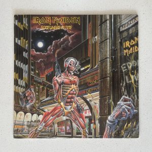 Iron Maiden Somewhere In Time France Press DMM Vinyl Record LP 24 0597 1