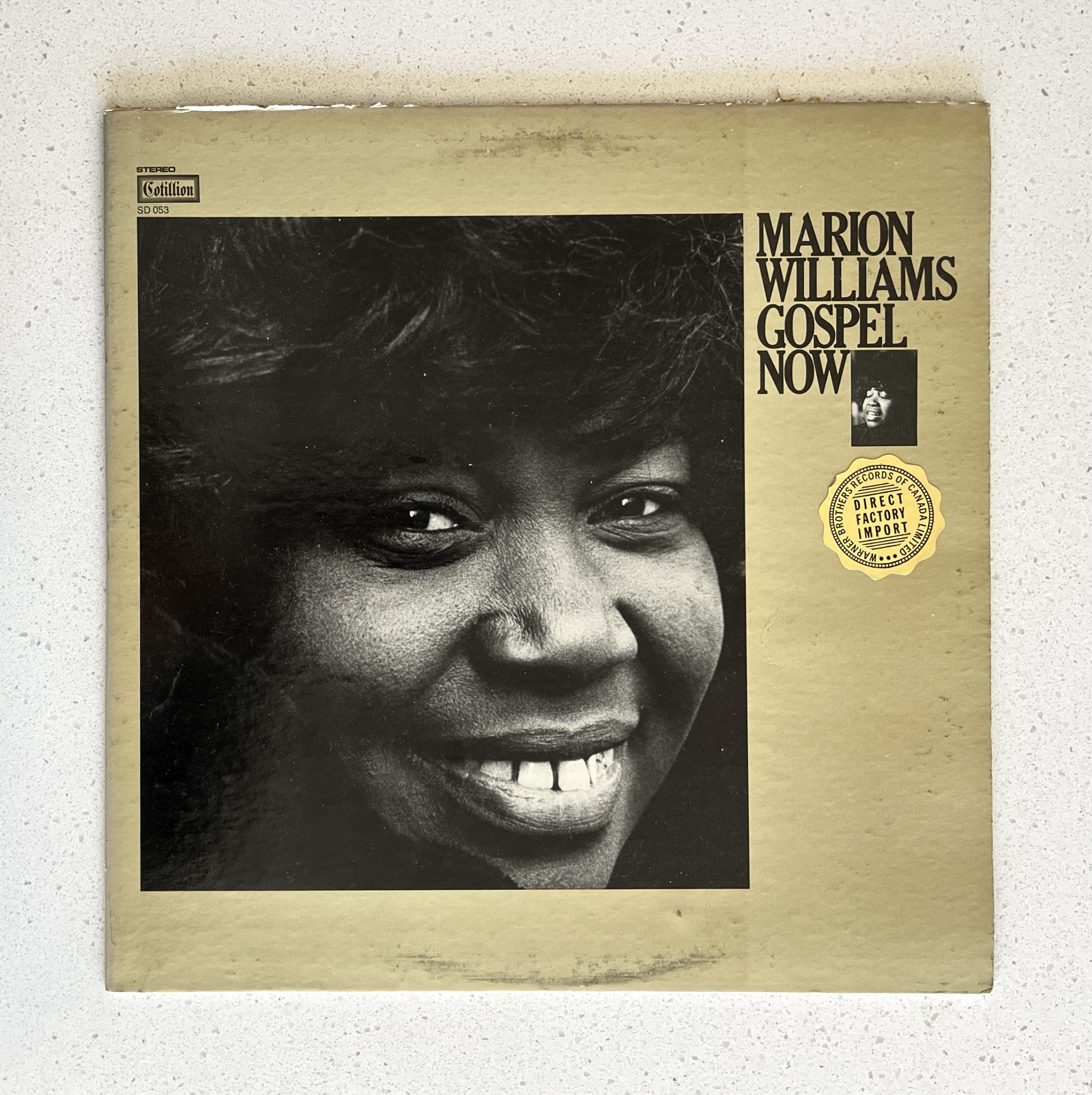 VG/VG Marion Williams Gospel Now Christian Worship Vinyl Record Album LP SD 053
