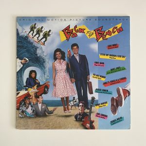 Back To The Beach Soundtrack Vinyl Record Album LP SRV Pee Wee Herbie Stevie Ray Vaughan PROMO!!! SC 40892