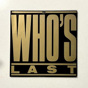 The Who Who's Last Double Vinyl Record Album LP MCA2-8018