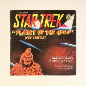 Theme From Star Trek Planet Of The Apes Batman Superman Vinyl Album LP WLP 301