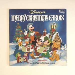 Disney's Merry Christmas Carols Vinyl Record Disneyland Xmas Album LP 2514