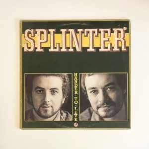 Splinter Harder To Live George Harrison Promo Vinyl Record Album LP SP-22006