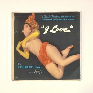 The Ray Charles Chorus Sensations In Sounds And Moods I Love 10"  Vinyl LP 1954 ESLP-103 V-32