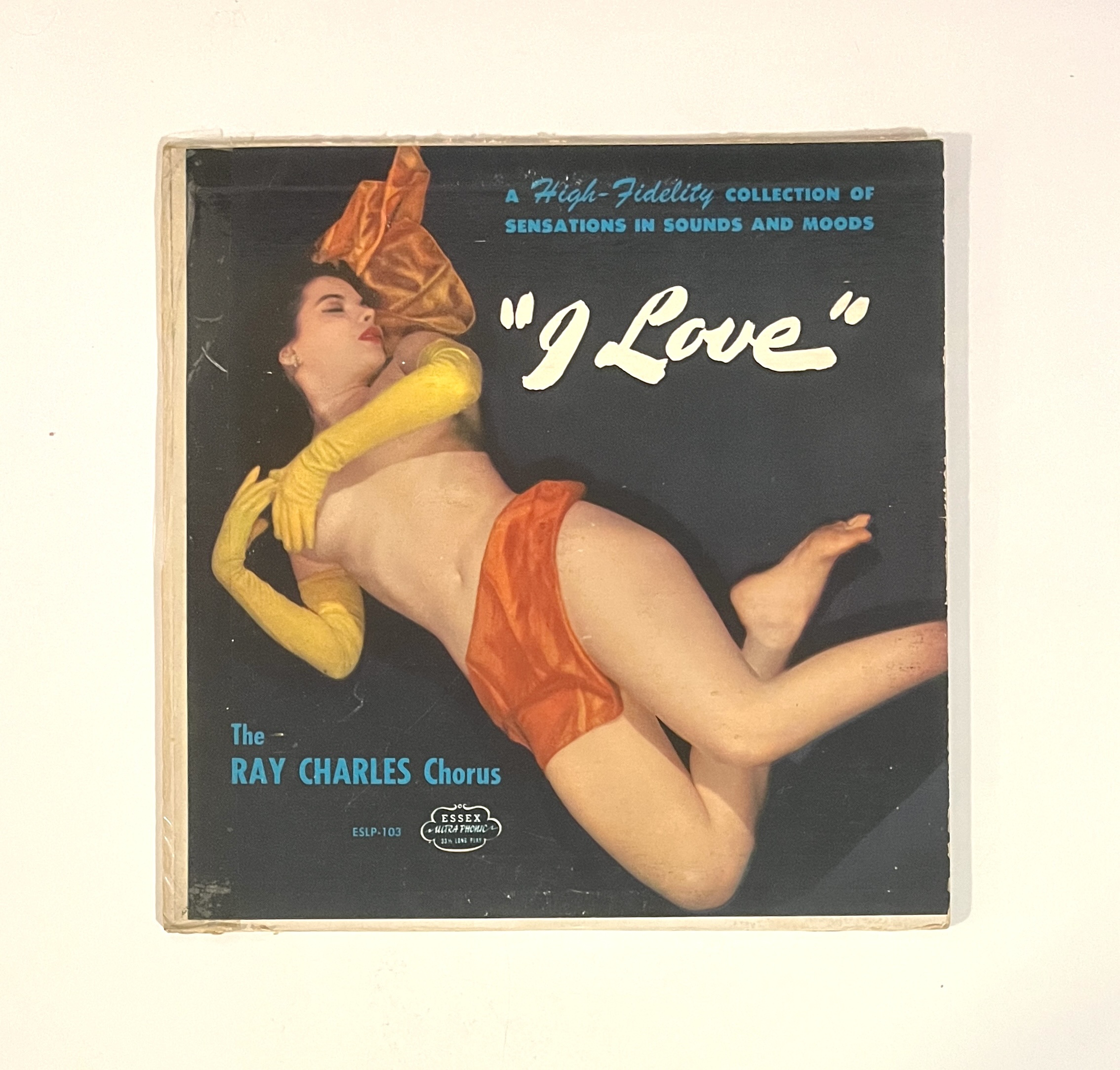 The Ray Charles Chorus Sensations In Sounds And Moods I Love 10" Vinyl LP 1954 ESLP-103 V-32