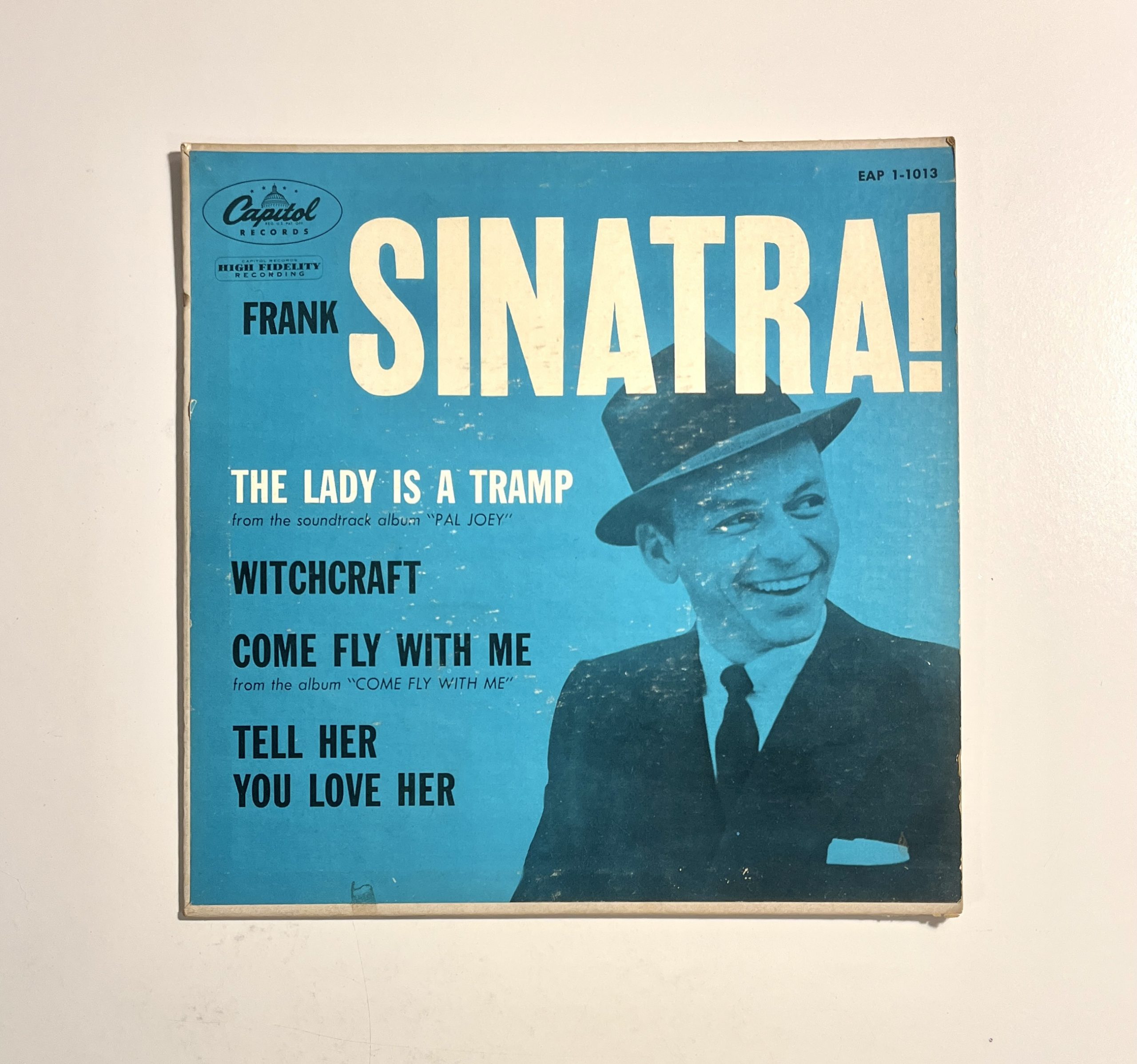 Frank Sinatra The Lady Is A Tramp Vinyl 45 RPM EAP 1-1013