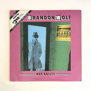 Brandon Wolf Introducing Not Guilty Vinyl Record Album LP NO SCRATCHES!!! SP-23501
