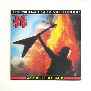 Michael Schenker Group Assault Attack Rock Metal Vinyl Album MSG LP NO SCRATCHES!!! CHR 1393