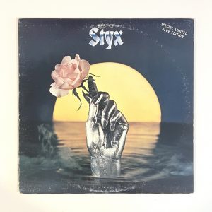 Styx The Best Of Blue Colour Rare Vinyl Record Album LP NO SCRATCHES!!! BXL1-2250