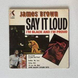 James Brown Say It Loud I'm Black And I'm Proud 1969 Canadian Regency Press Vinyl Record Album LP 5-1047