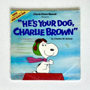 He's Your Dog Charlie Brown Vinyl Record Album LP + 12 Page Booklet 3703