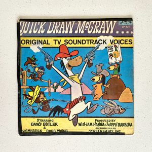 Quick Draw McGraw Cartoon Soundtrack Huckleberry Hound Vinyl Record Album LP CP 203