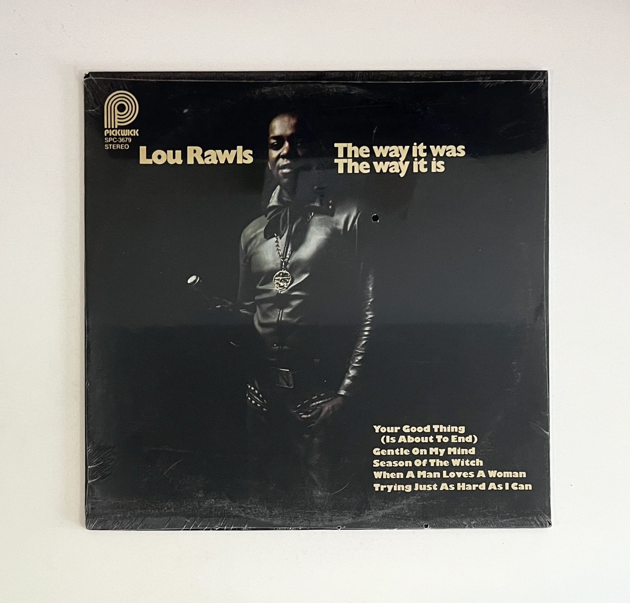 Lou Rawls The Way It Was It Is Vinyl Album Soul LP BRAND NEW SEALED!!! SPC-3679