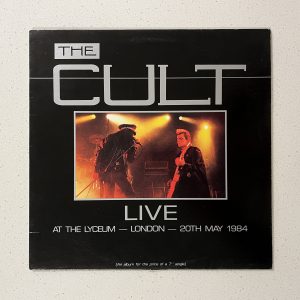 The Cult ‎Live At The Lyceum London 20th May 1984 Goth Rock Vinyl Album LP NO SCRATCHES!!! LIVE 1