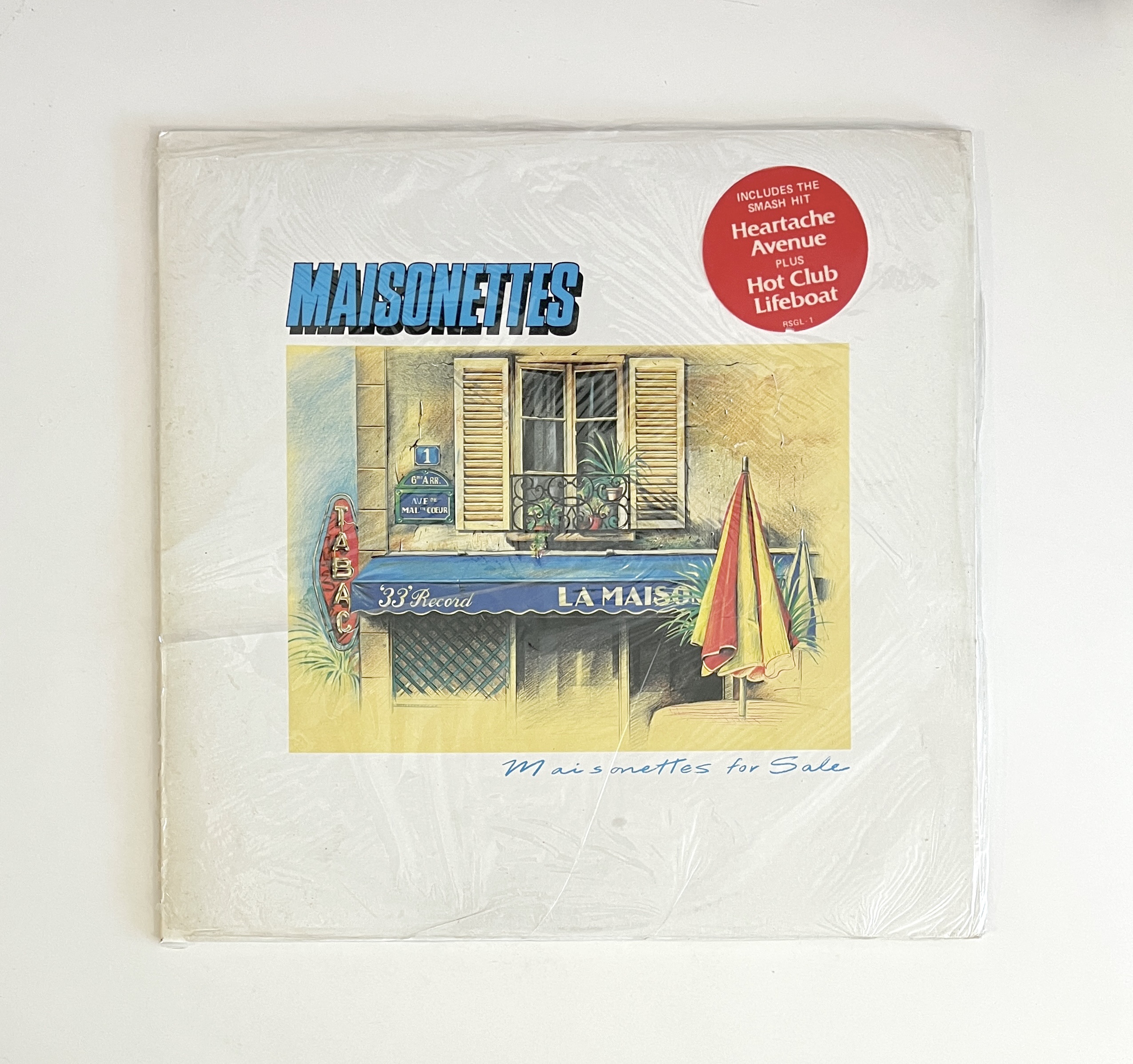 Maisonettes For Sale Ready Steady Go Synth Pop Vinyl Album LP RSGL 1